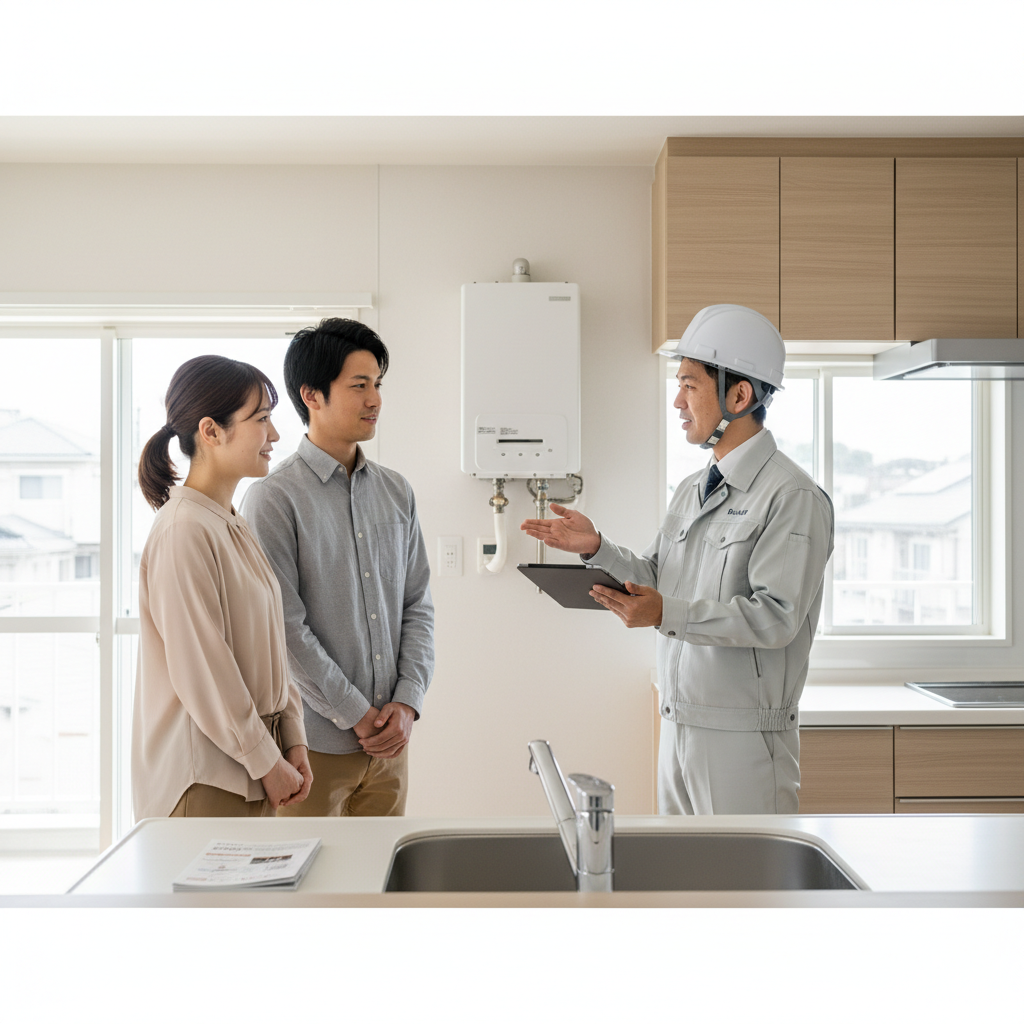 給湯器の交換はどこに頼めばいいですか？に関する画像