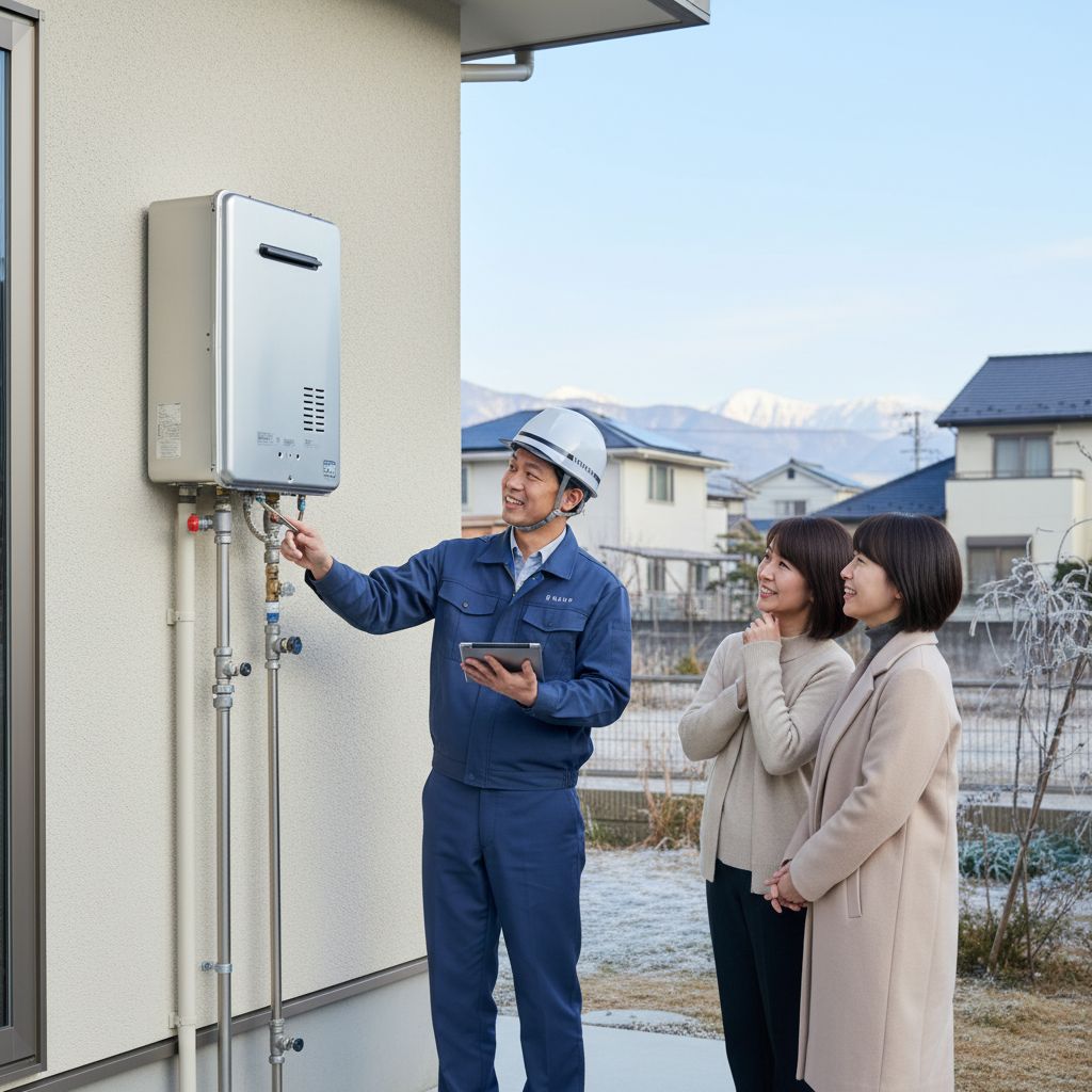 白岡市での給湯器交換を成功させるための重要ポイントに関する画像