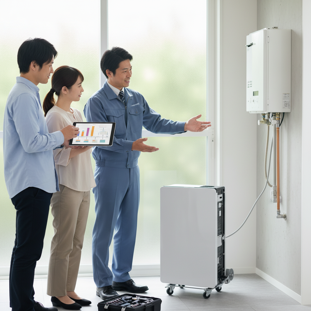 給湯器の交換はどこに頼めばいいですか？に関する画像