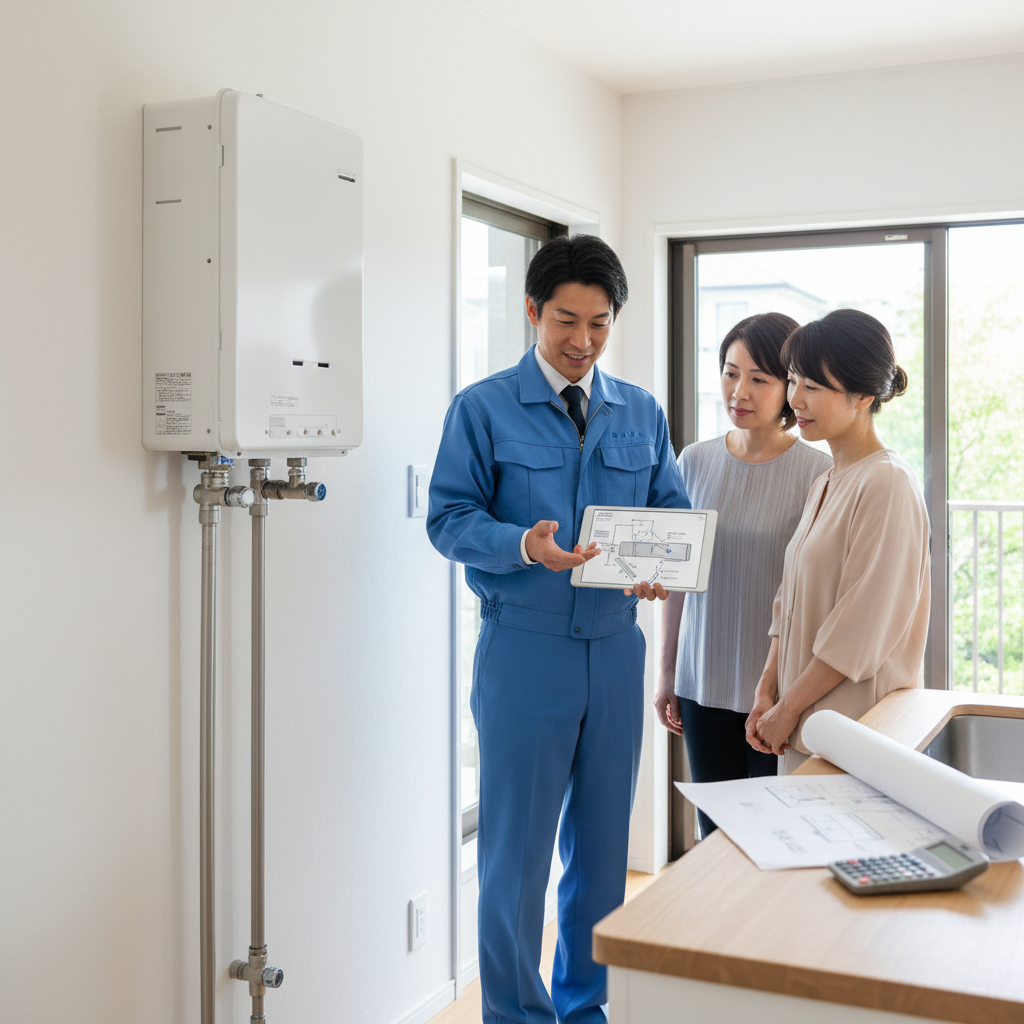 給湯器を全て交換する費用はいくらですか？に関する画像