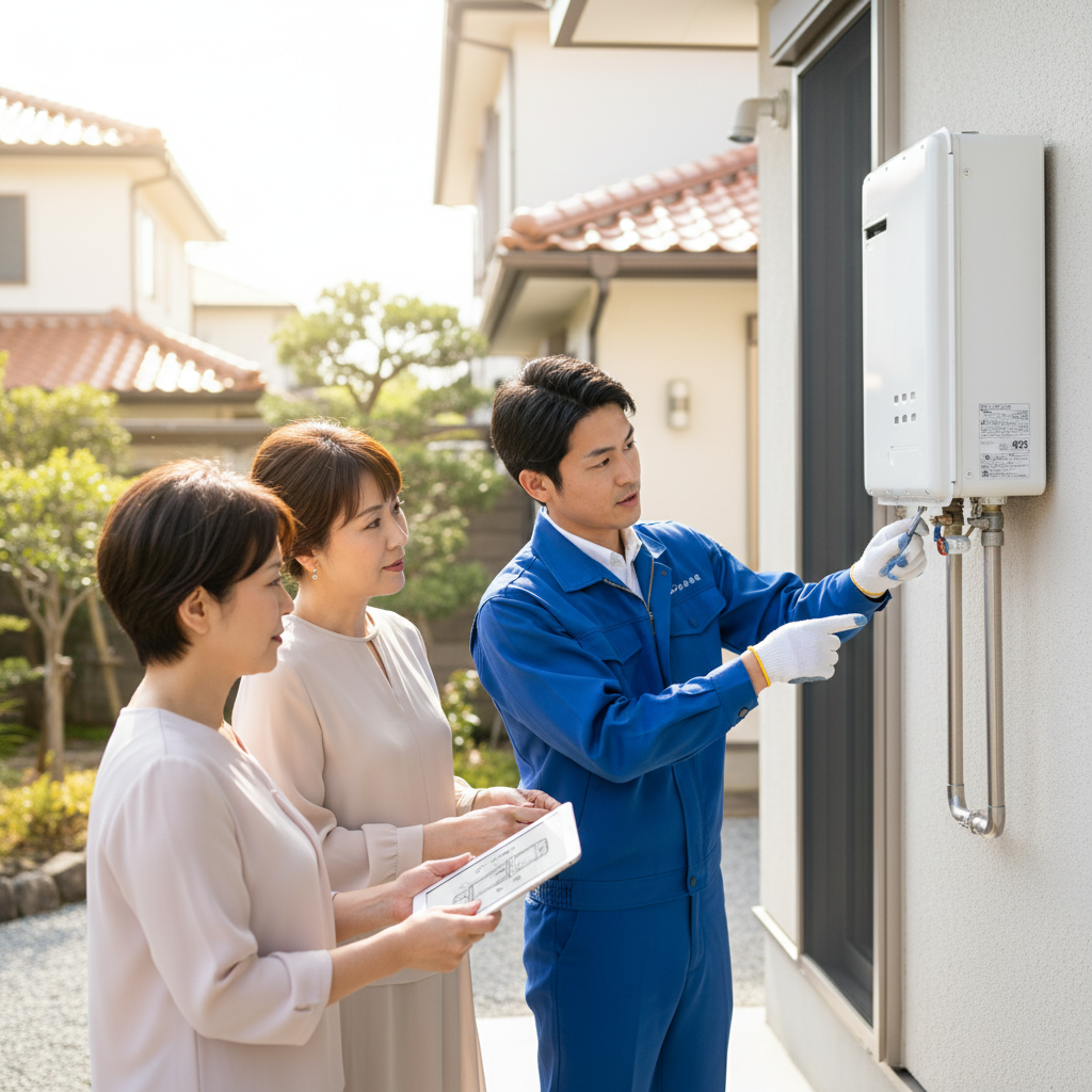 千葉 給湯器交換で失敗しないための業者選びのポイントに関する画像