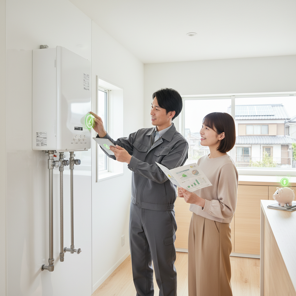 給湯器の買い替えに補助金は出ますか？に関する画像