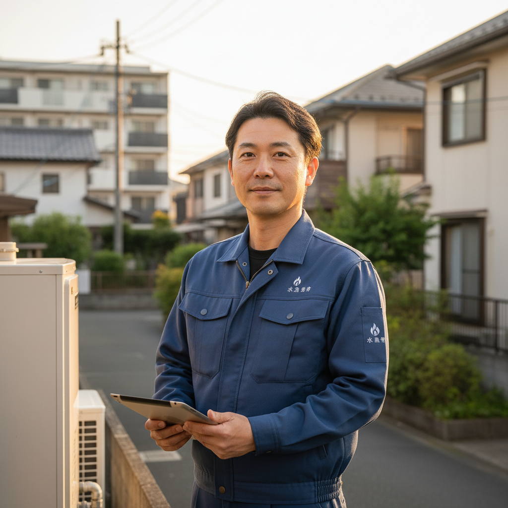 千葉の給湯器・ボイラー専門の職人
