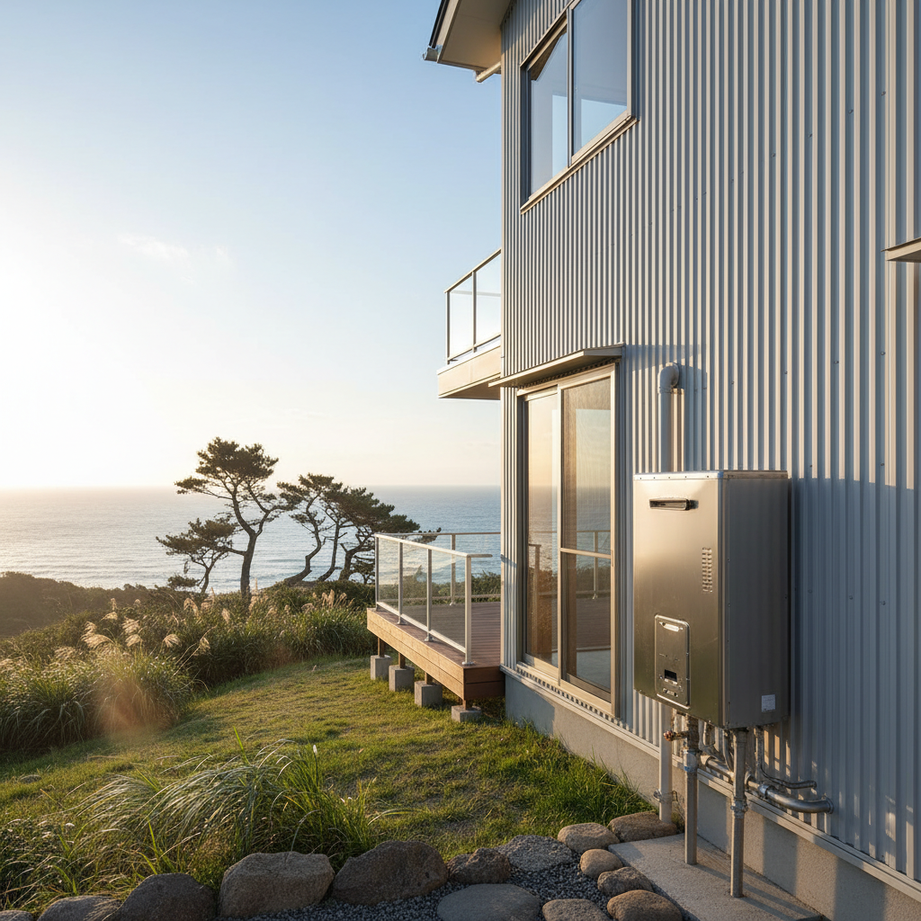 海沿いエリアで必須となる塩害対応モデルとはに関する画像