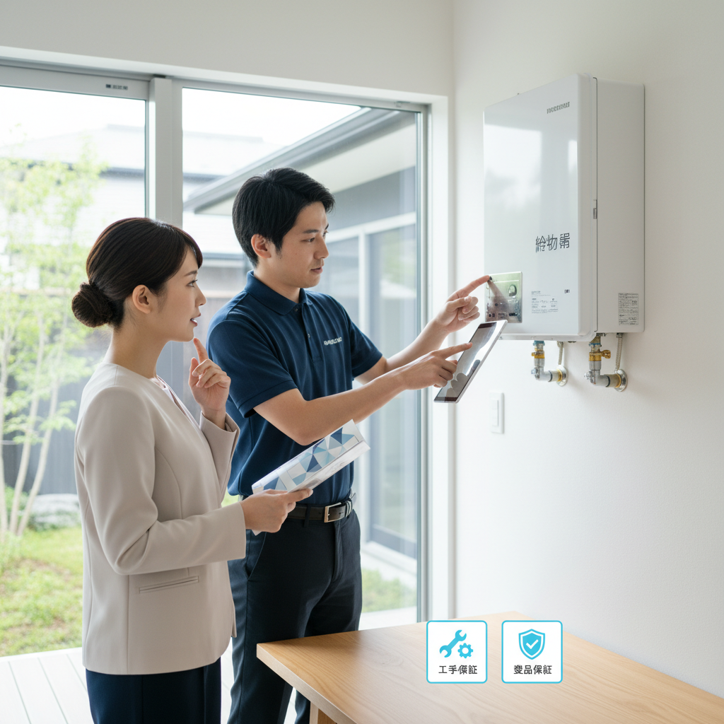 保証内容とアフターサービスの確認ポイントに関する画像