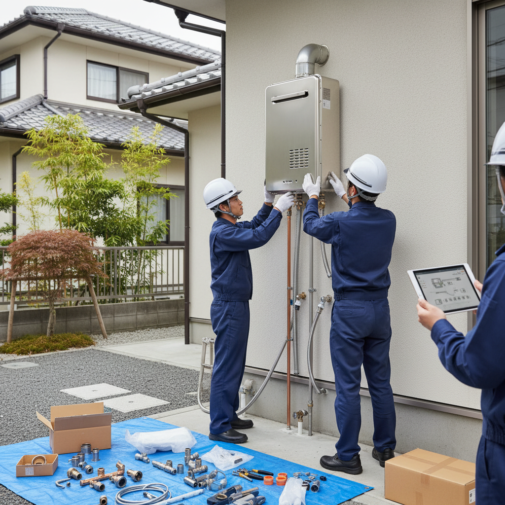 給湯器交換の平均費用はいくらですか？相場と内訳に関する画像