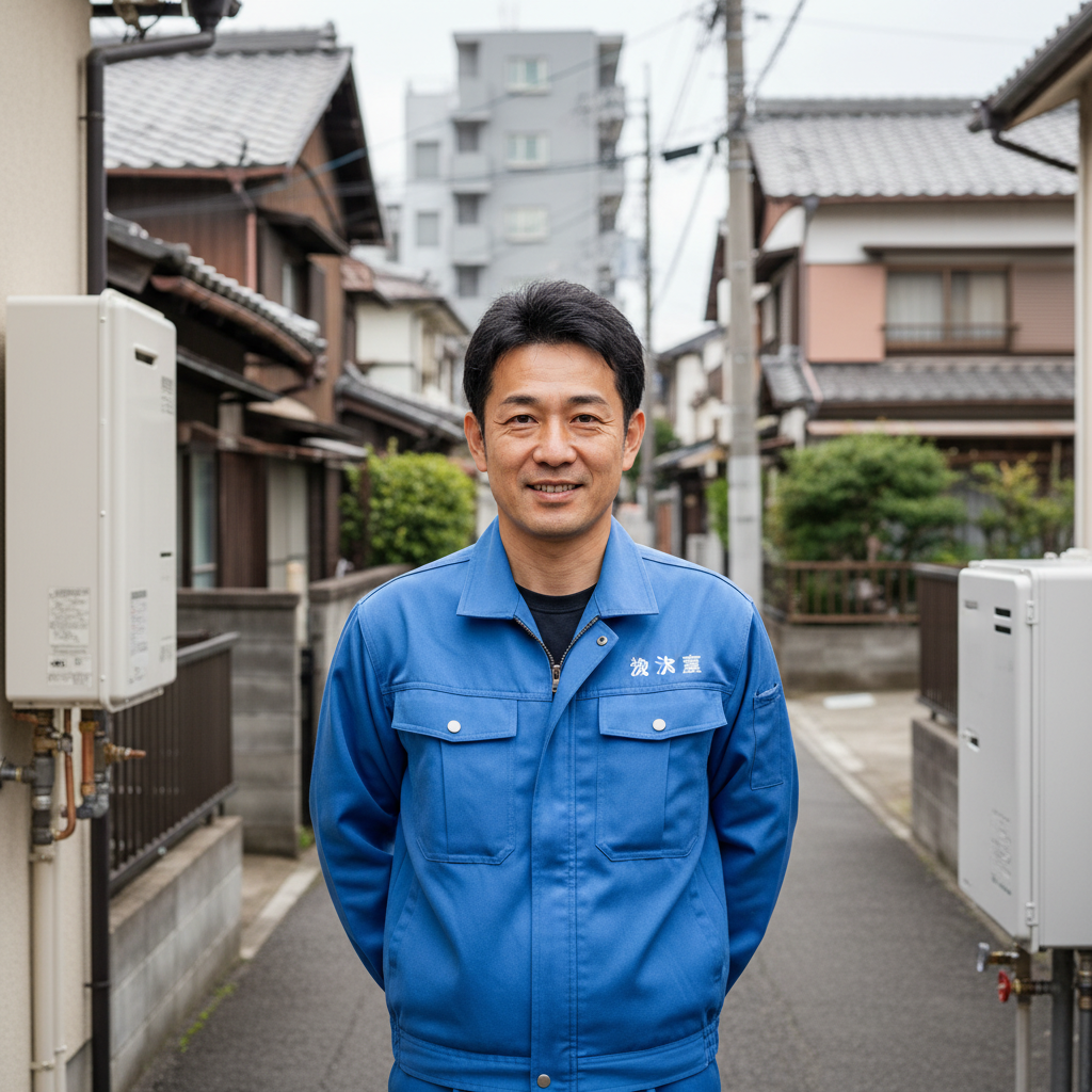 千葉の給湯器・ボイラー専門の職人