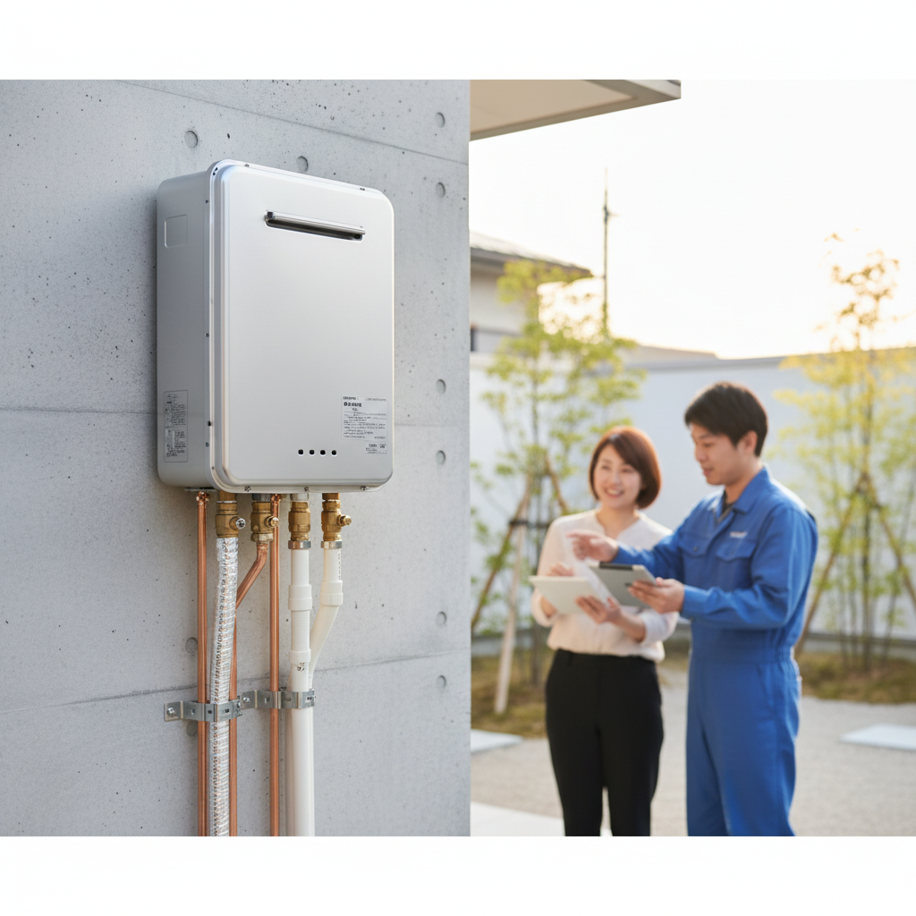 給湯器の交換費用は平均していくらですか？相場解説に関する画像