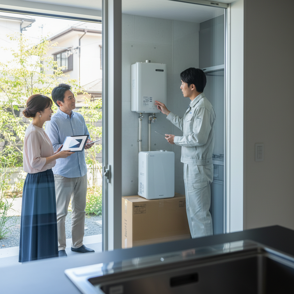給湯器を交換する時どこに頼めばいいですか？業者の種類と特徴に関する画像