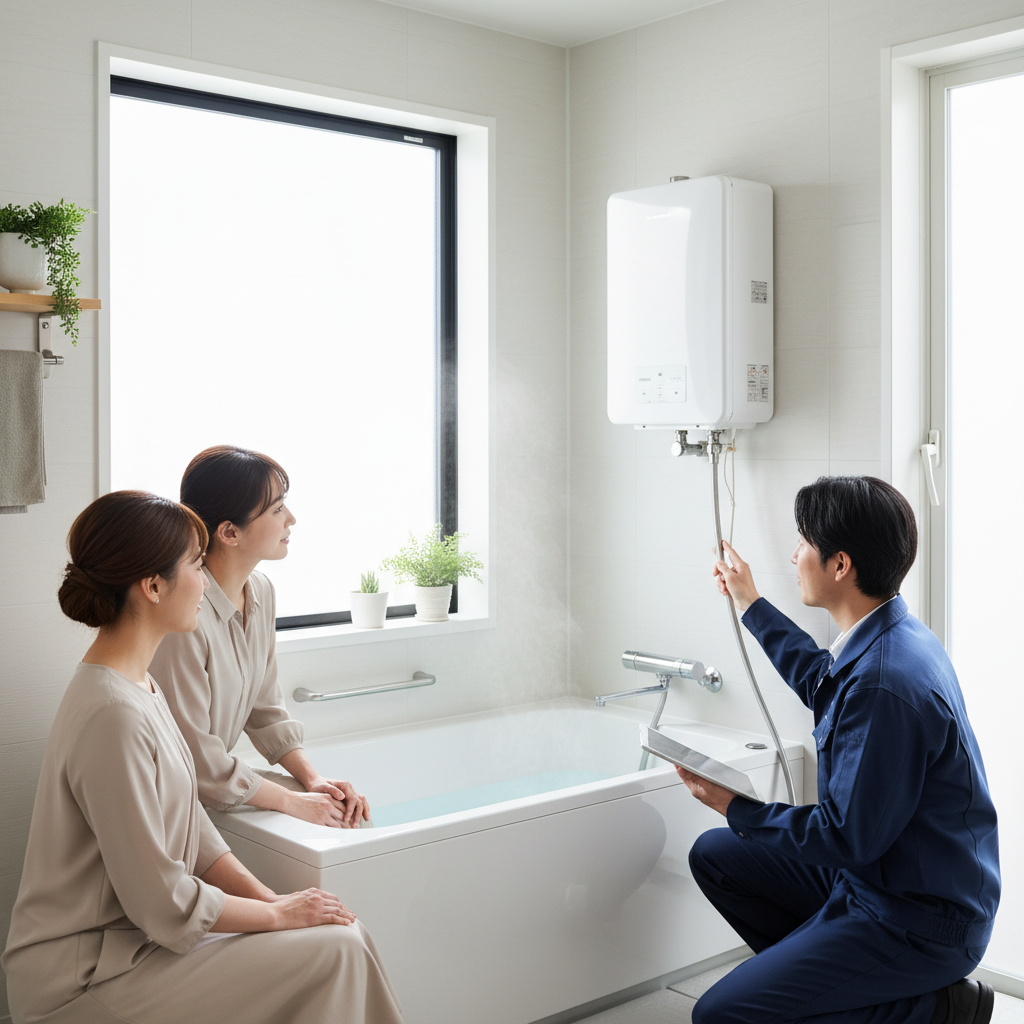 給湯器の交換費用はいくらくらいが相場ですか？に関する画像