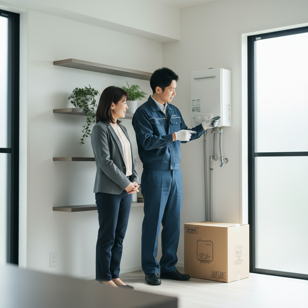 給湯器の交換はどこに頼めばいいですか？に関する画像