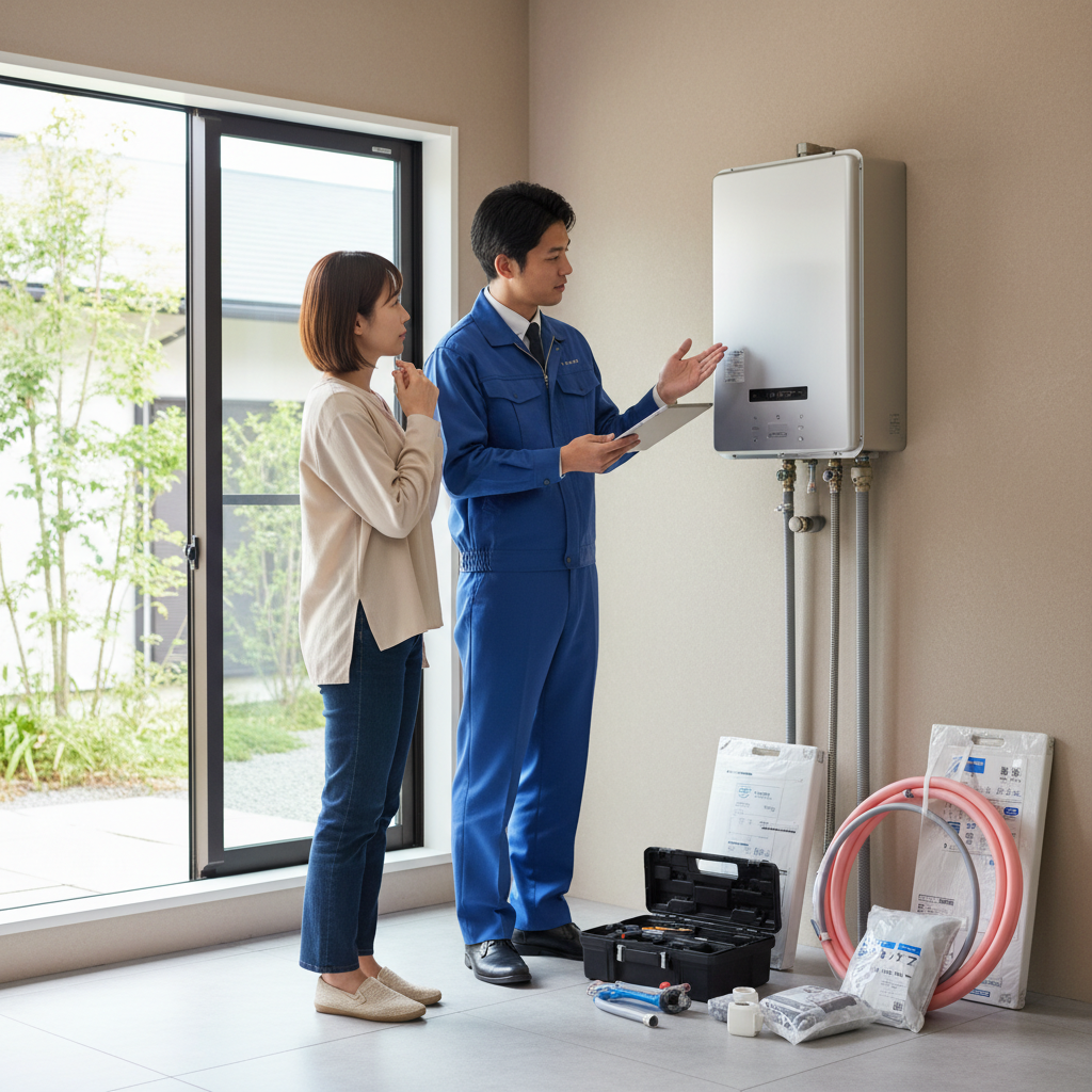 給湯器の交換はどこに頼めばいいですか？に関する画像