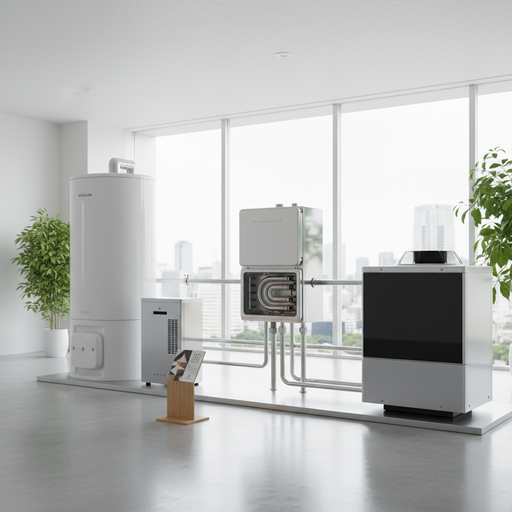 補助金対象となる高効率給湯器の種類に関する画像