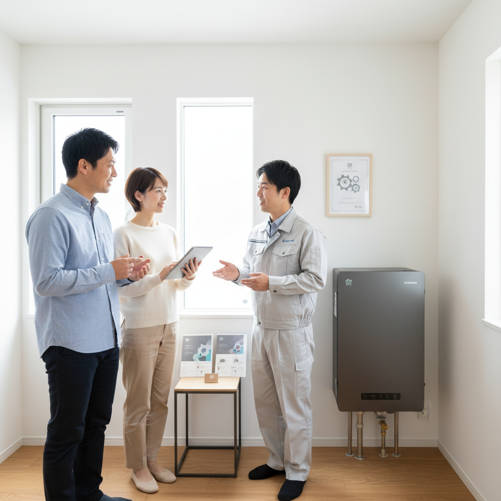 工事後のアフターフォローと保証の重要性に関する画像