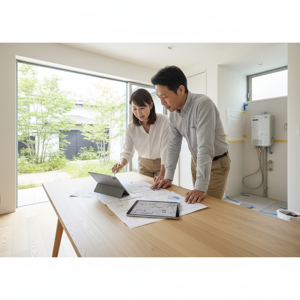 秋田市の給湯器補助金制度と申請のポイントに関する画像