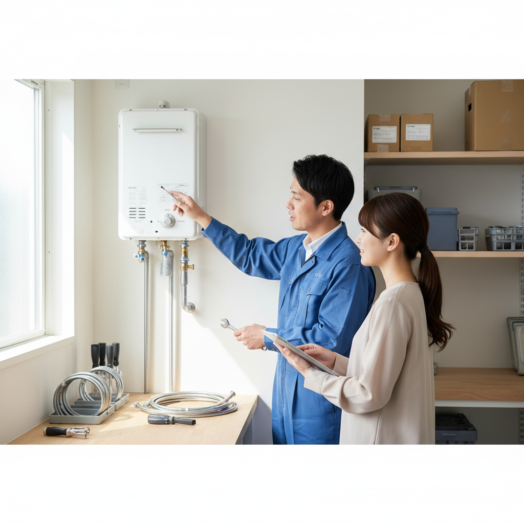 給湯器の交換はどこで頼めばいいですか？に関する画像