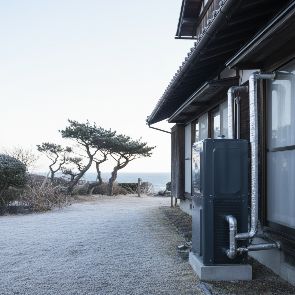 山形県のエコキュート事情と酒田特有の気候対策に関する画像