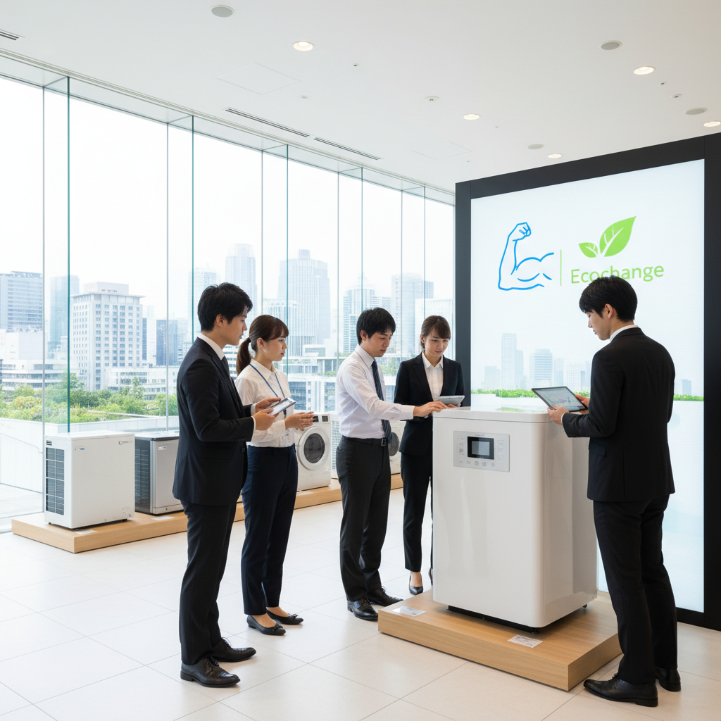 チラシで話題の「ちからもち」や「エコチェンジ」の特徴に関する画像