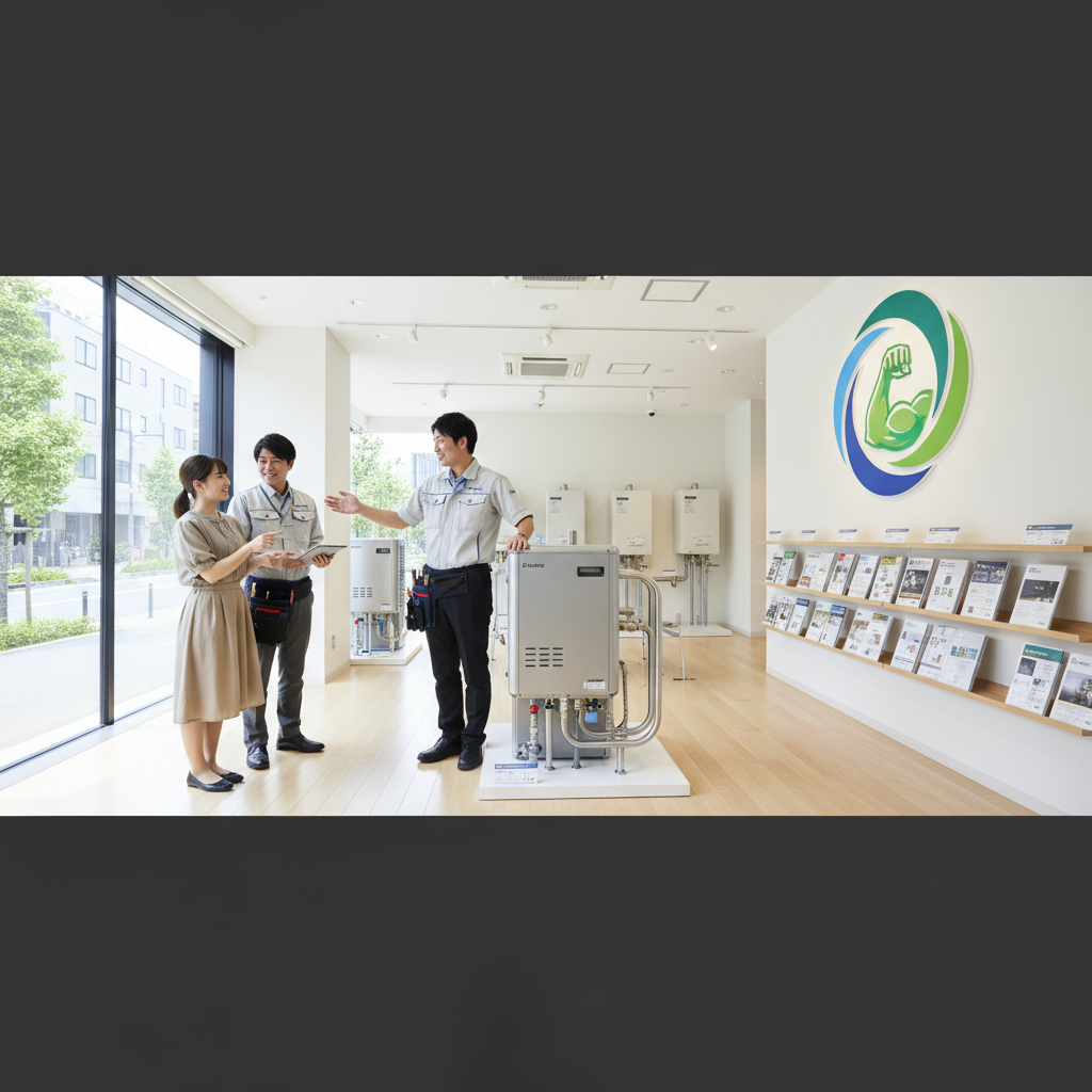 酒田市のエコキュート専門店と「チカラもち酒田店」に関する画像