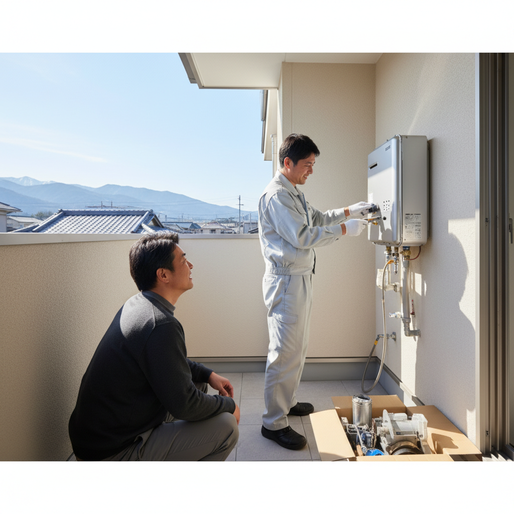 給湯器交換の平均費用はいくらですか？に関する画像