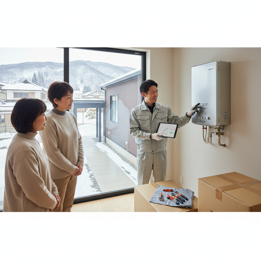 給湯器の交換はどこに頼めばいいですか？に関する画像