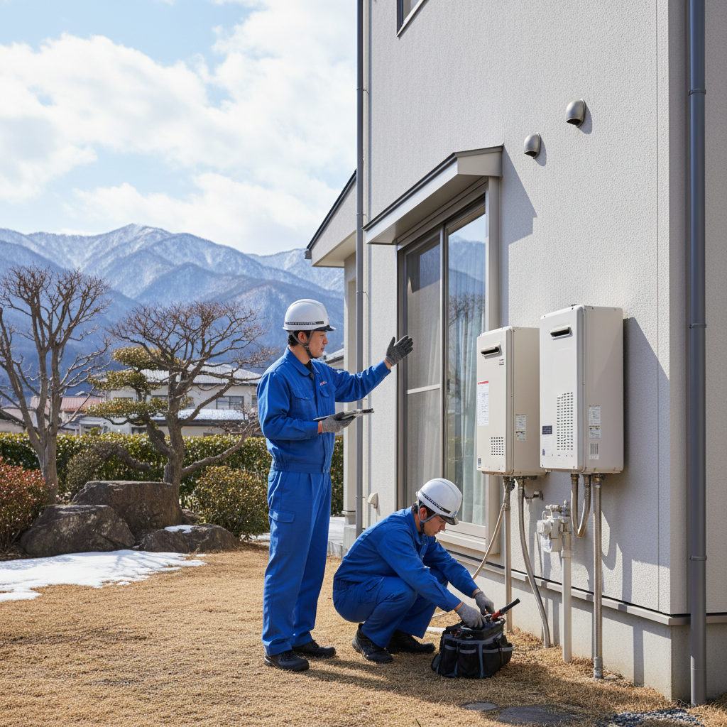 給湯器の交換はどこに頼めばいいですか？に関する画像
