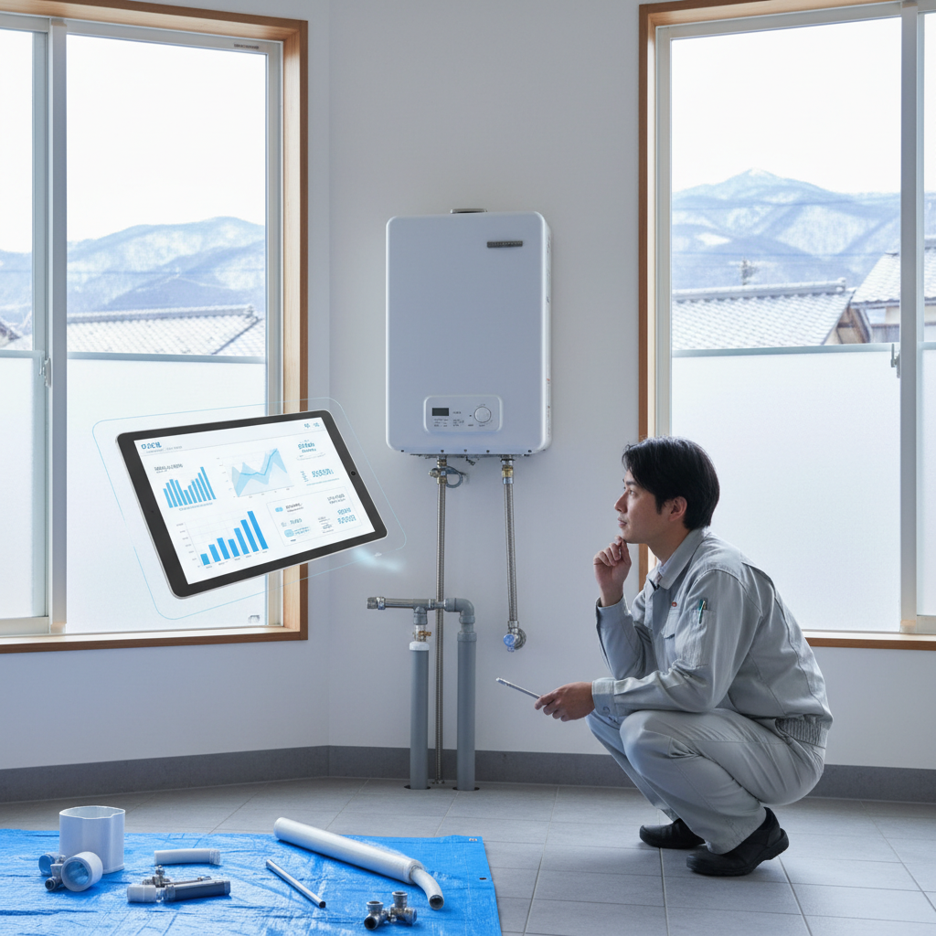 給湯器交換の平均費用はいくらですか？に関する画像