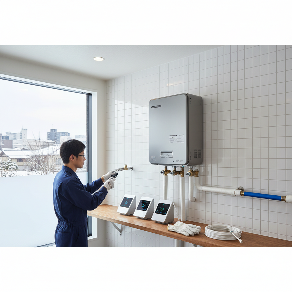 ノーリツ給湯器など仙台で人気のメーカーと寒冷地対策に関する画像