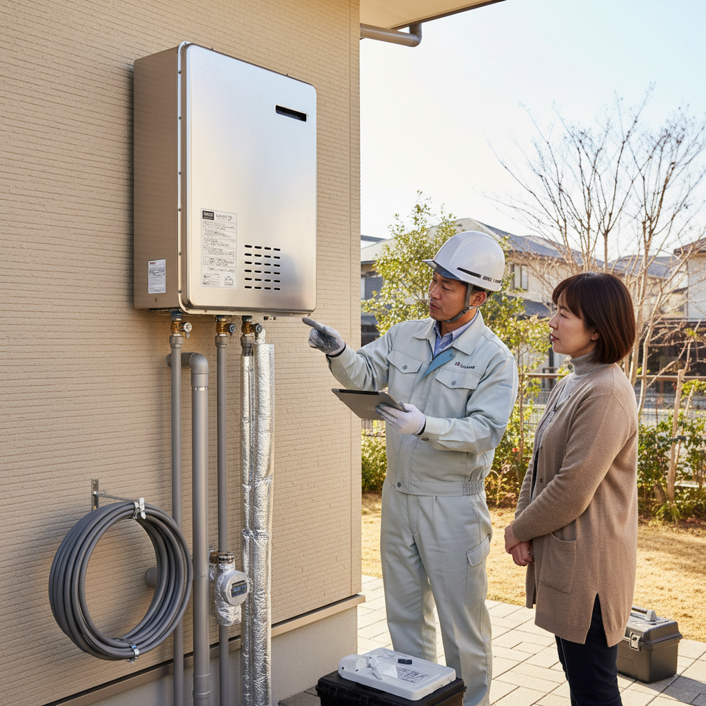 天童市 給湯器交換 費用の目安と内訳に関する画像