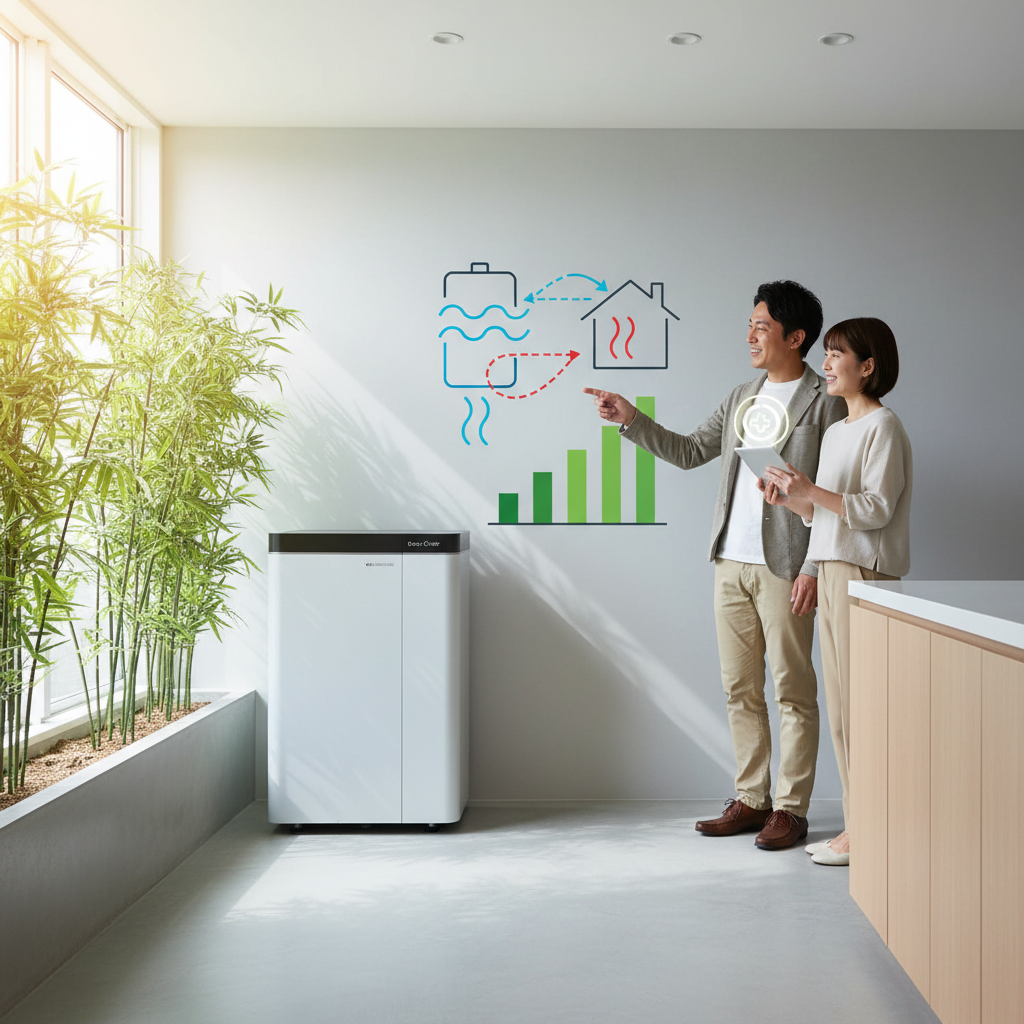 高効率給湯器への切り替えメリットに関する画像