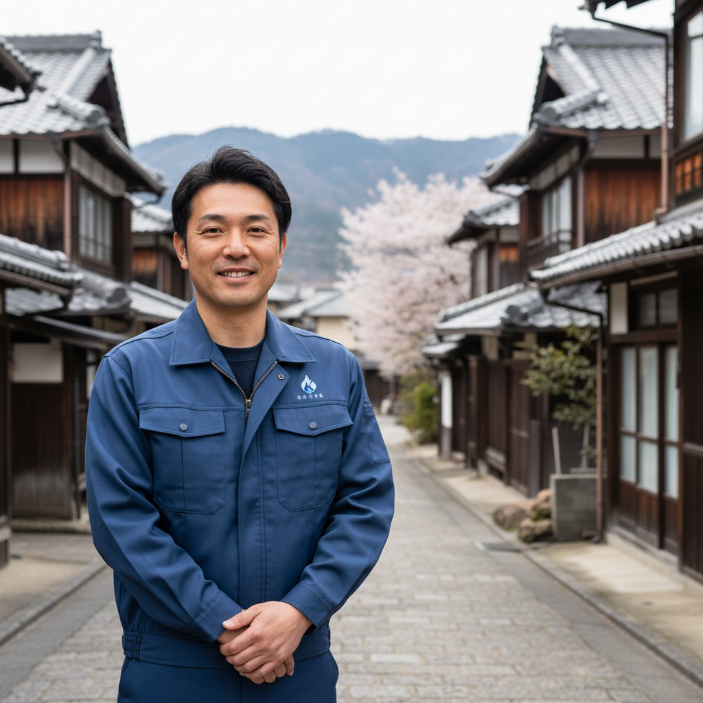 山形の給湯器・ボイラー専門の職人