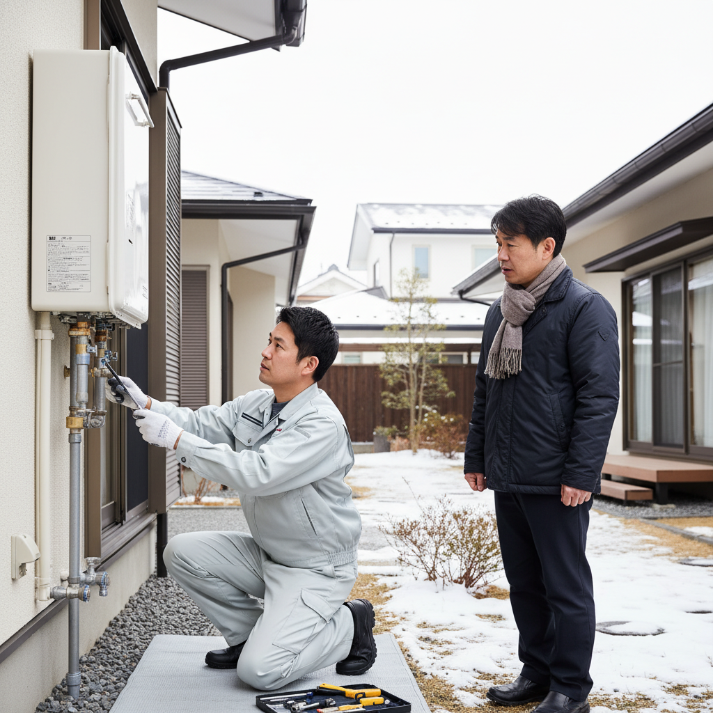 給湯器修理 交換に関する画像