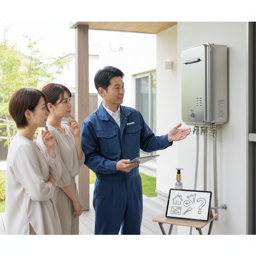 給湯器を全て交換する費用はいくらですか？に関する画像