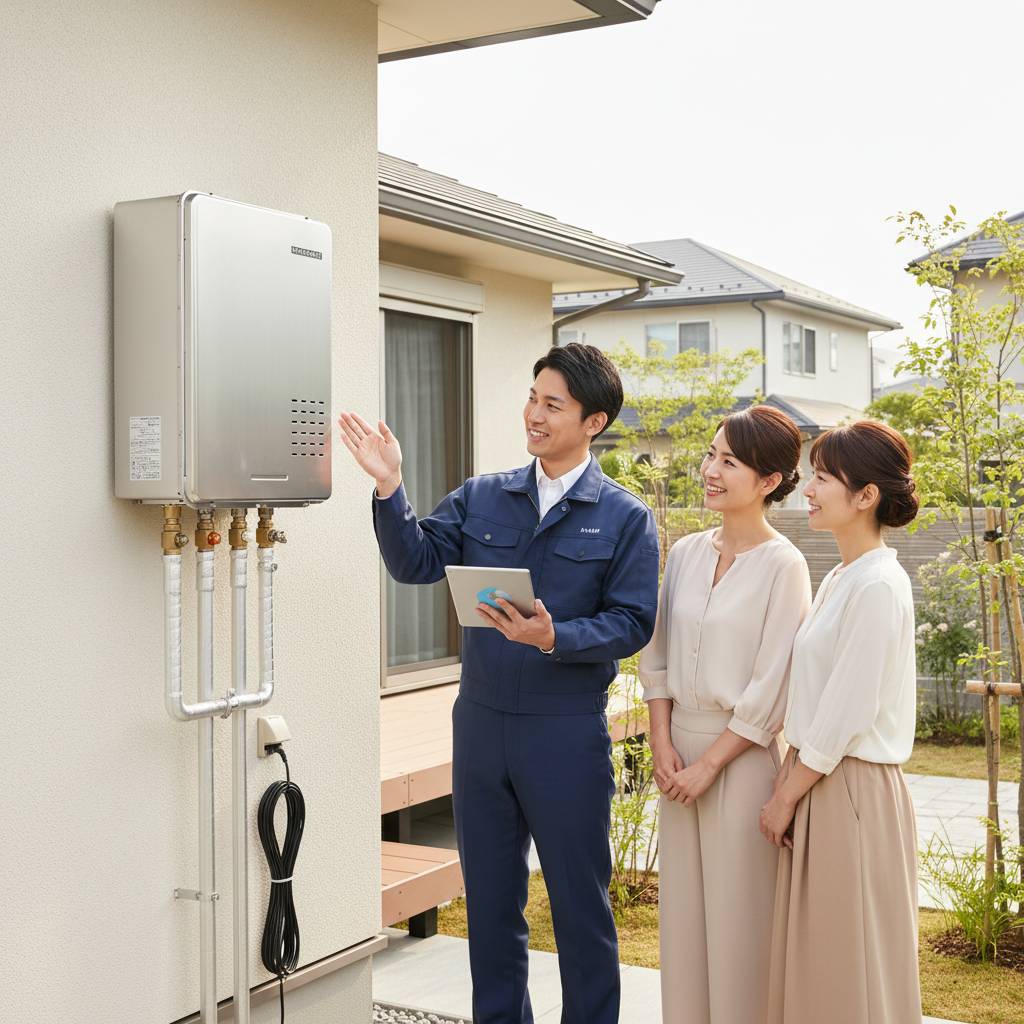 イー スマイル 給湯器 評判と特徴に関する画像