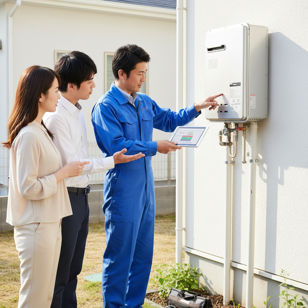 給湯器修理 交換の判断ポイントに関する画像