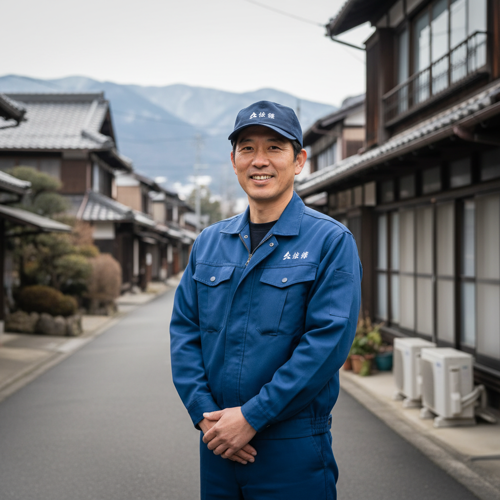 福島の給湯器・ボイラー専門の職人