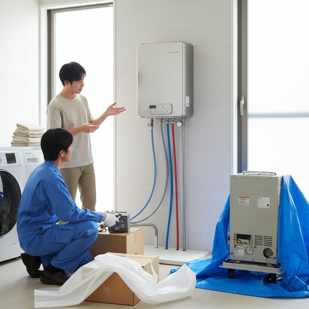 給湯器を全て交換する費用はいくらですか？に関する画像