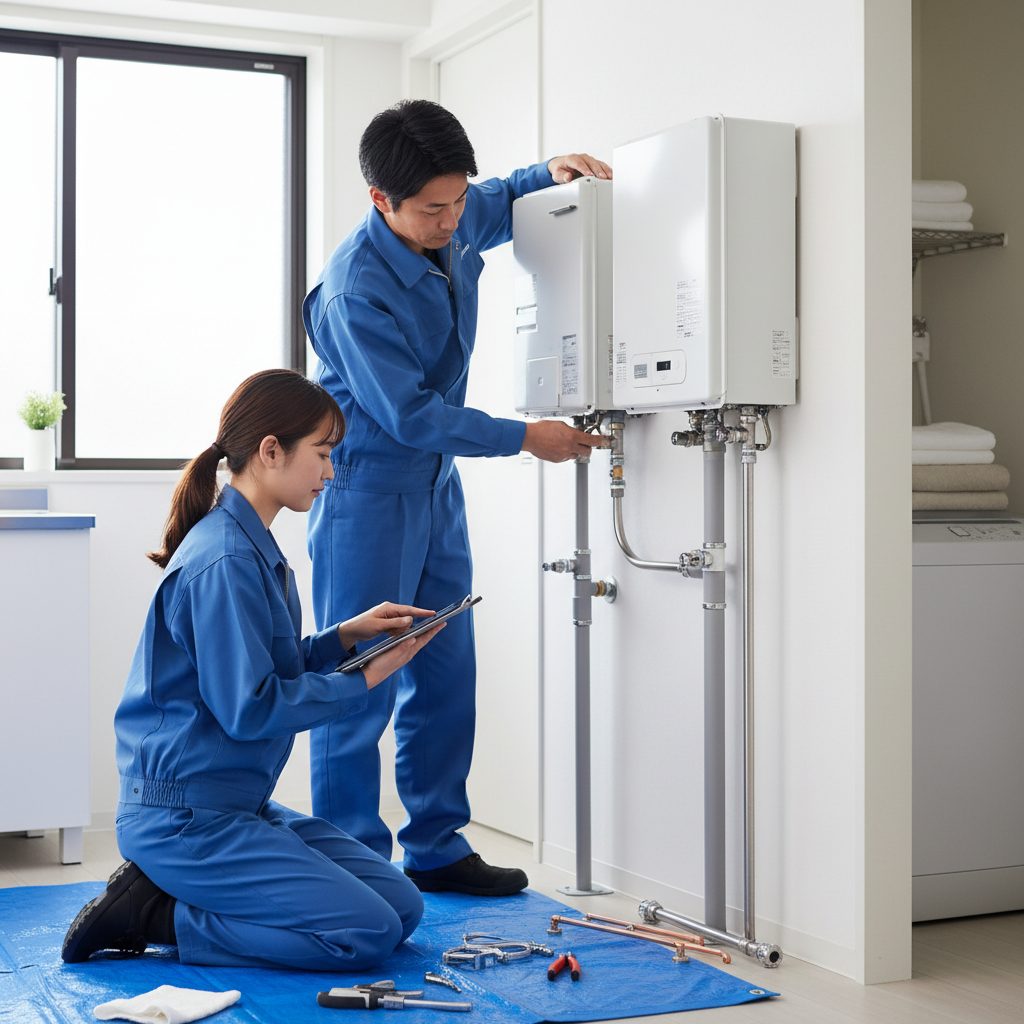給湯器の交換はどこで頼めばいいですか？に関する画像