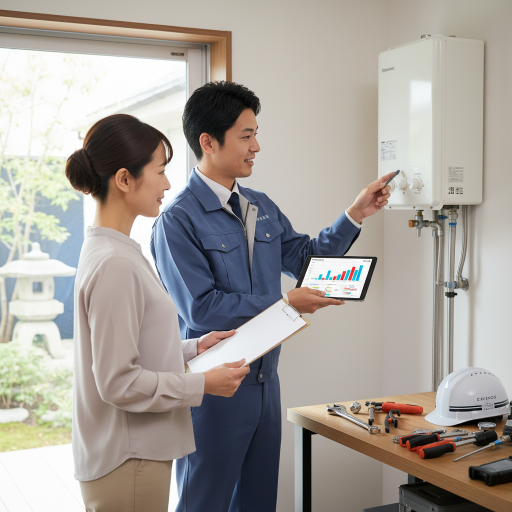 相馬市 給湯器交換 業者選びのチェックポイントに関する画像