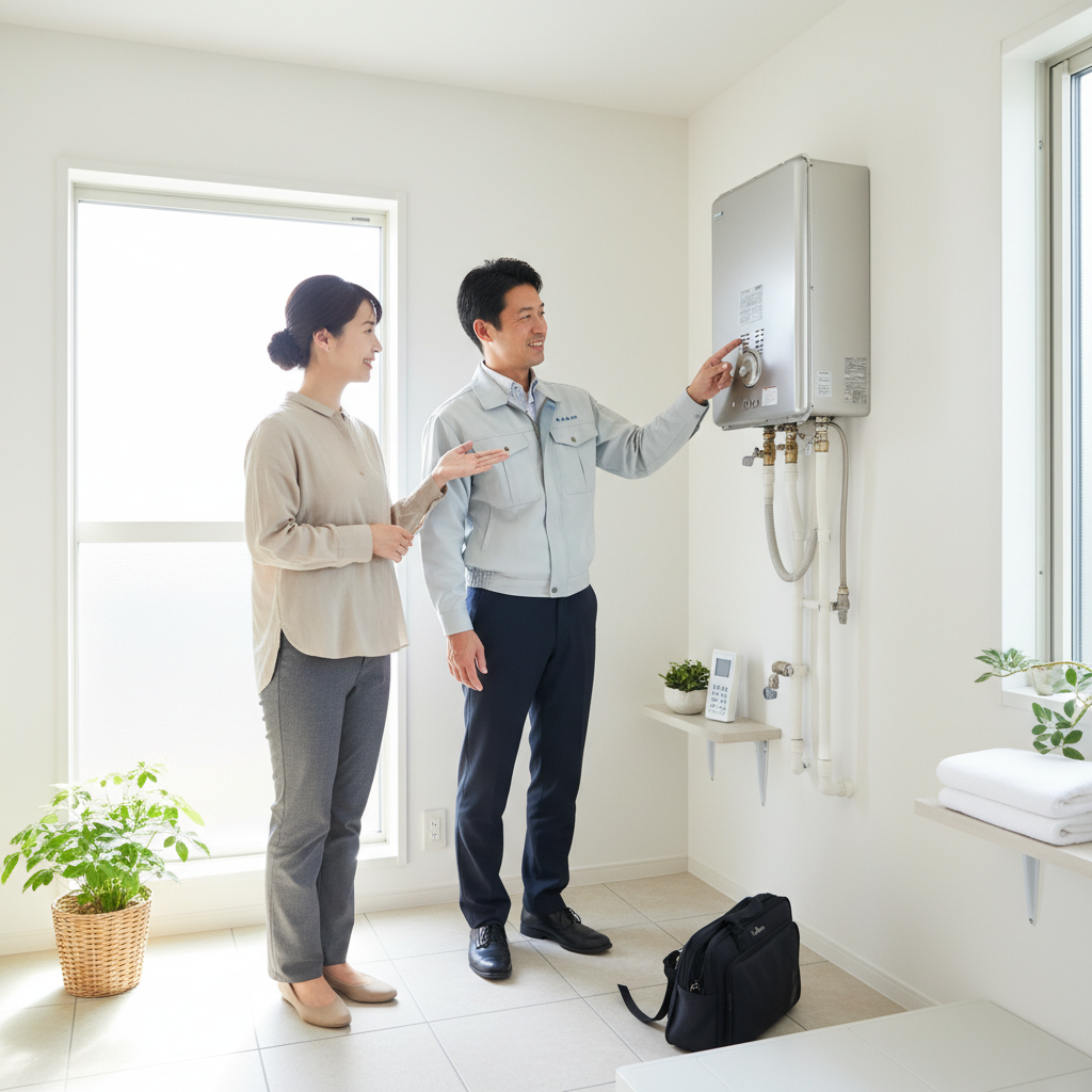 給湯器の交換はどこに頼めばいいですか？に関する画像