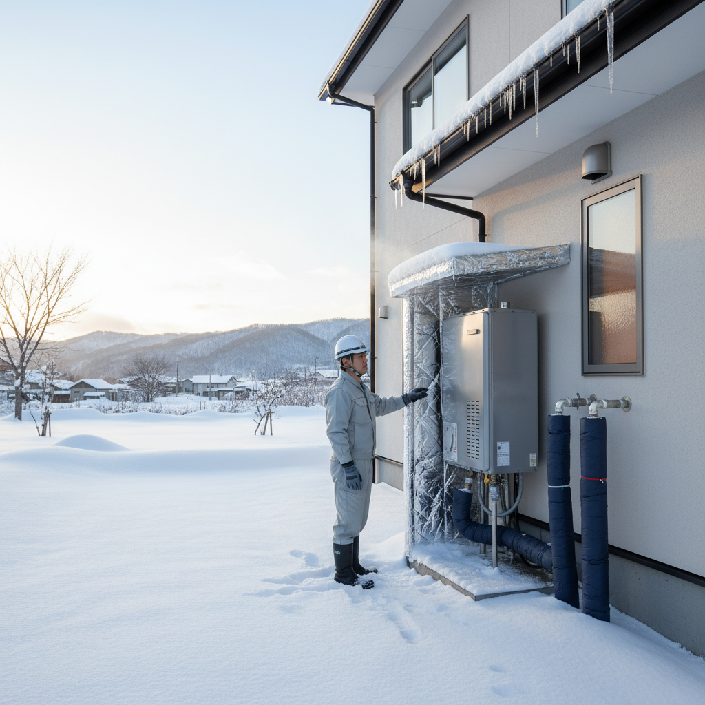 伊達市の気候特性と給湯器選びの重要性に関する画像