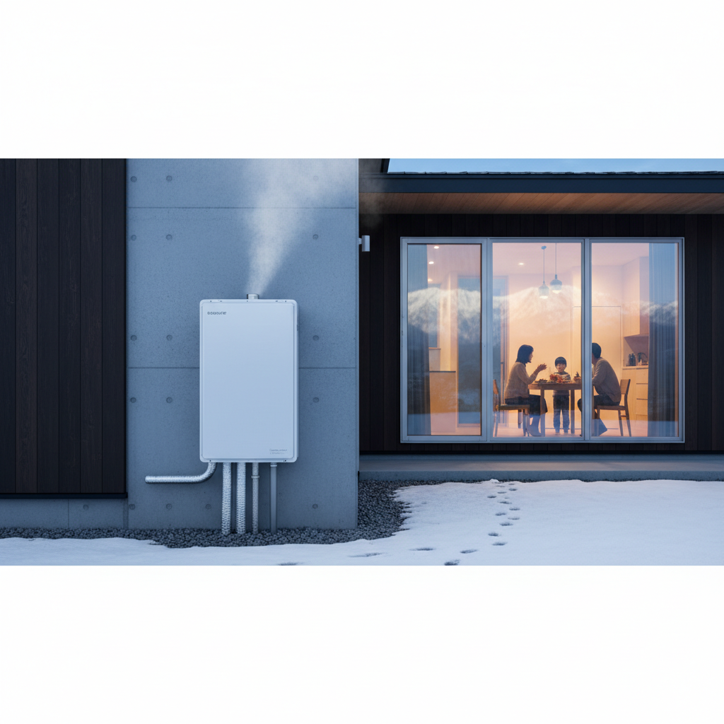 寒冷地におけるエコキュートの効率と電気代に関する画像