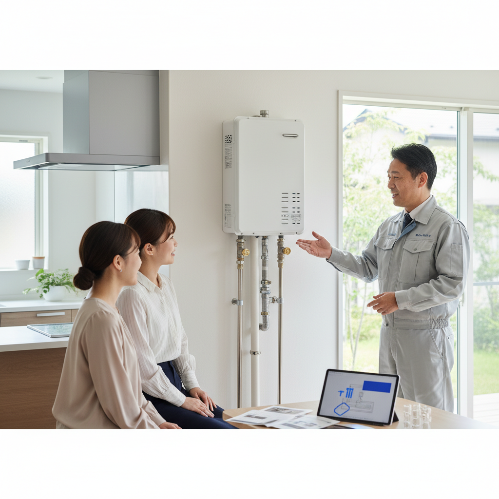 給湯器の交換はどこに頼めばいいですか？に関する画像