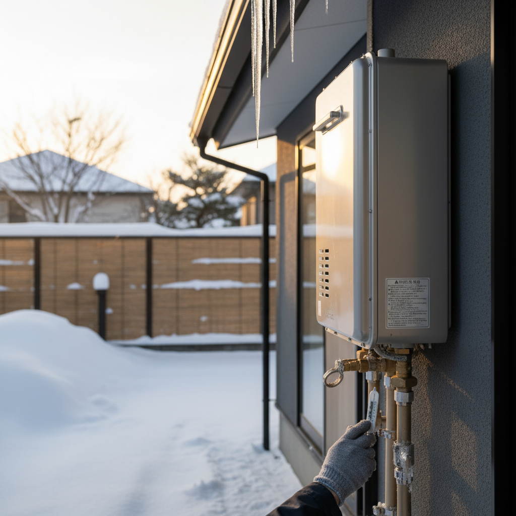 給湯器は何年持てば寿命ですか？仙台特有の事情と交換時期に関する画像