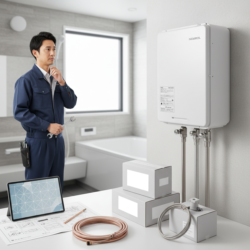 給湯器を全て交換する費用はいくらですか？相場と内訳に関する画像