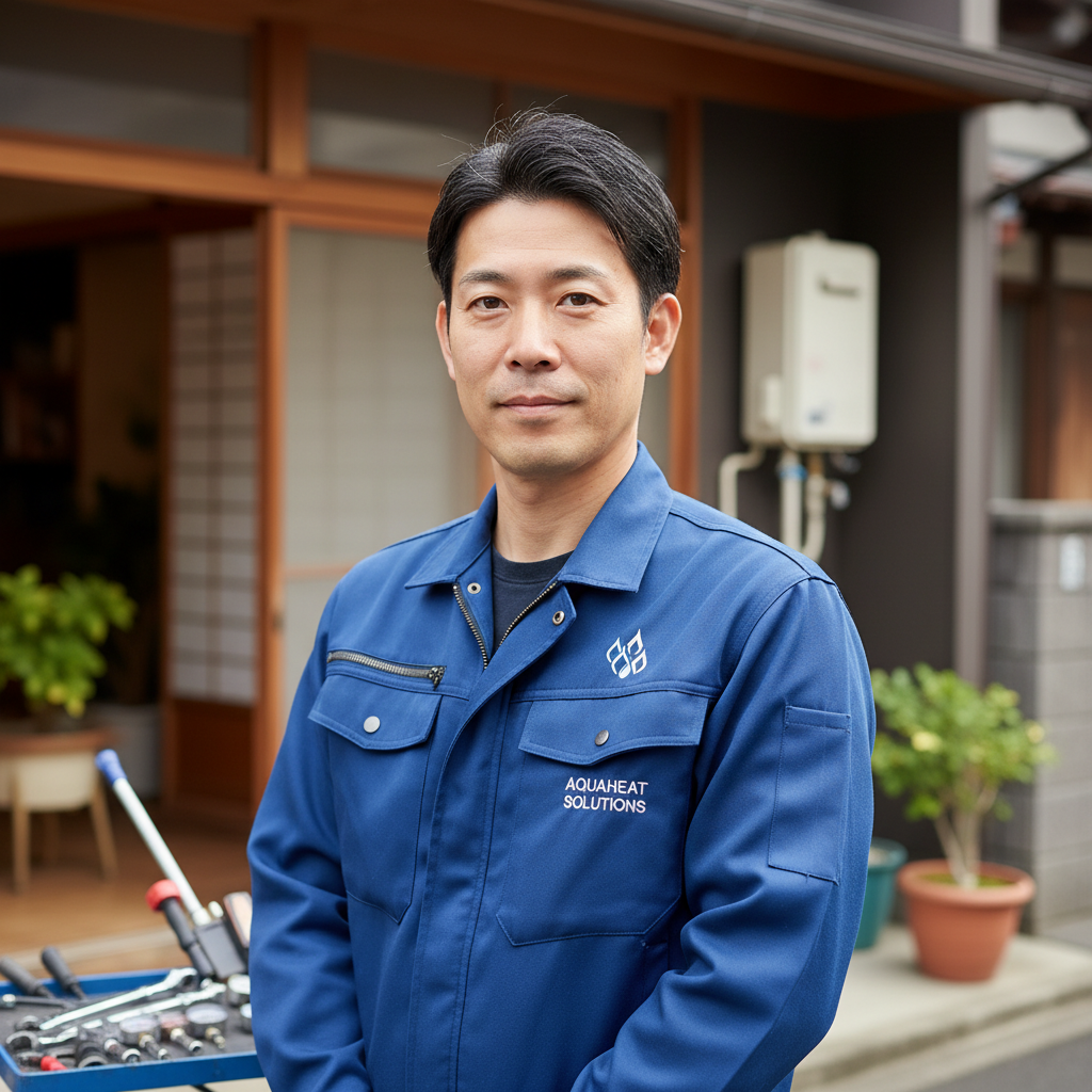 常総の給湯器・ボイラー専門の職人