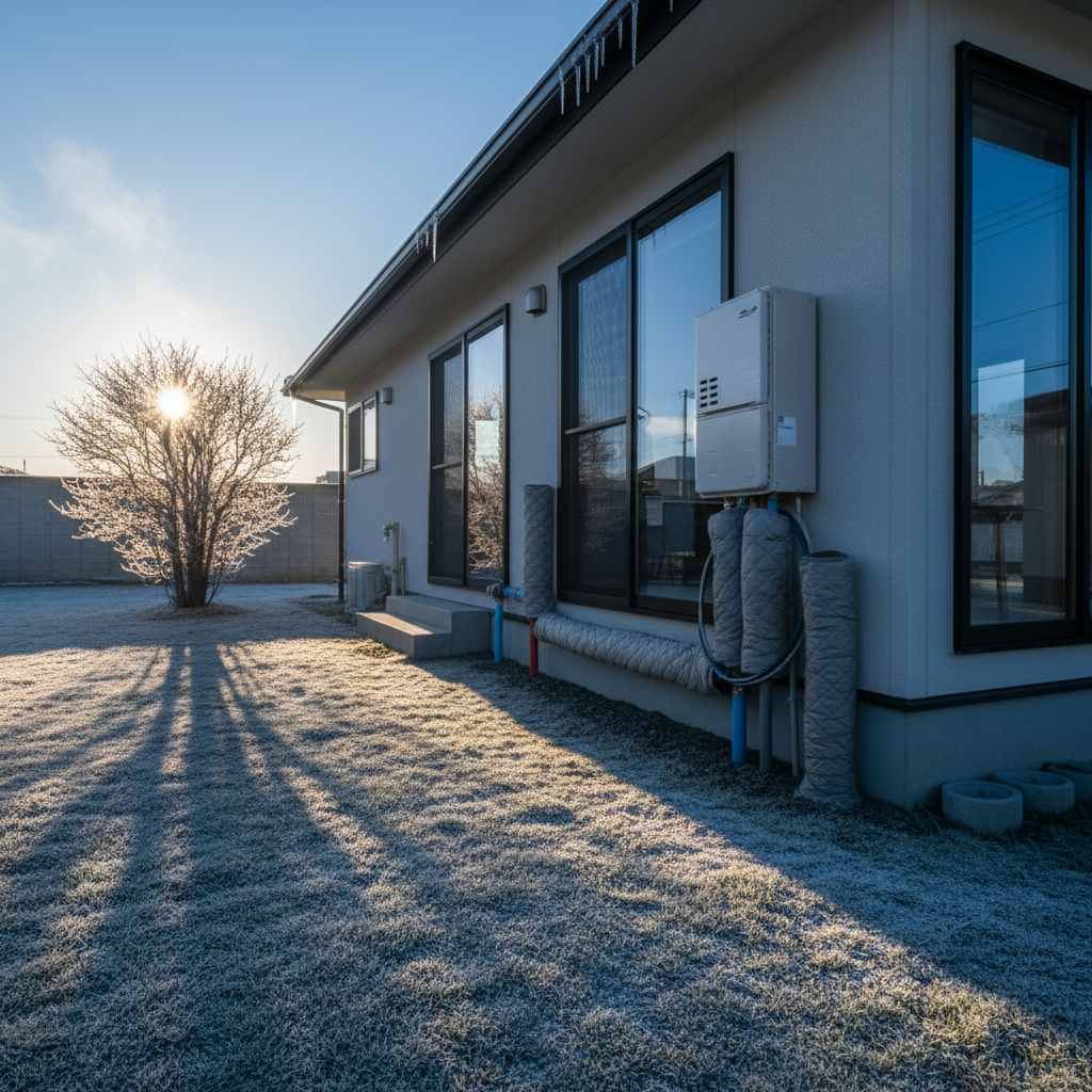冬場の凍結対策と寒冷地仕様の必要性に関する画像