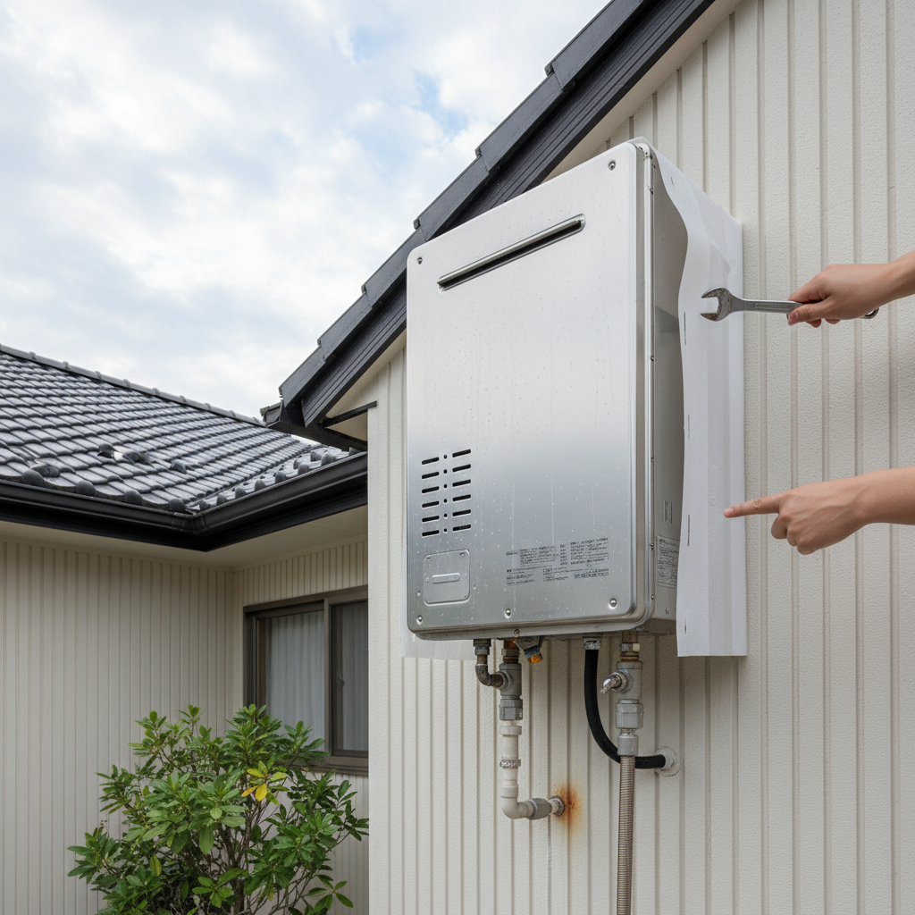 給湯器の寿命と交換の予兆に関する画像