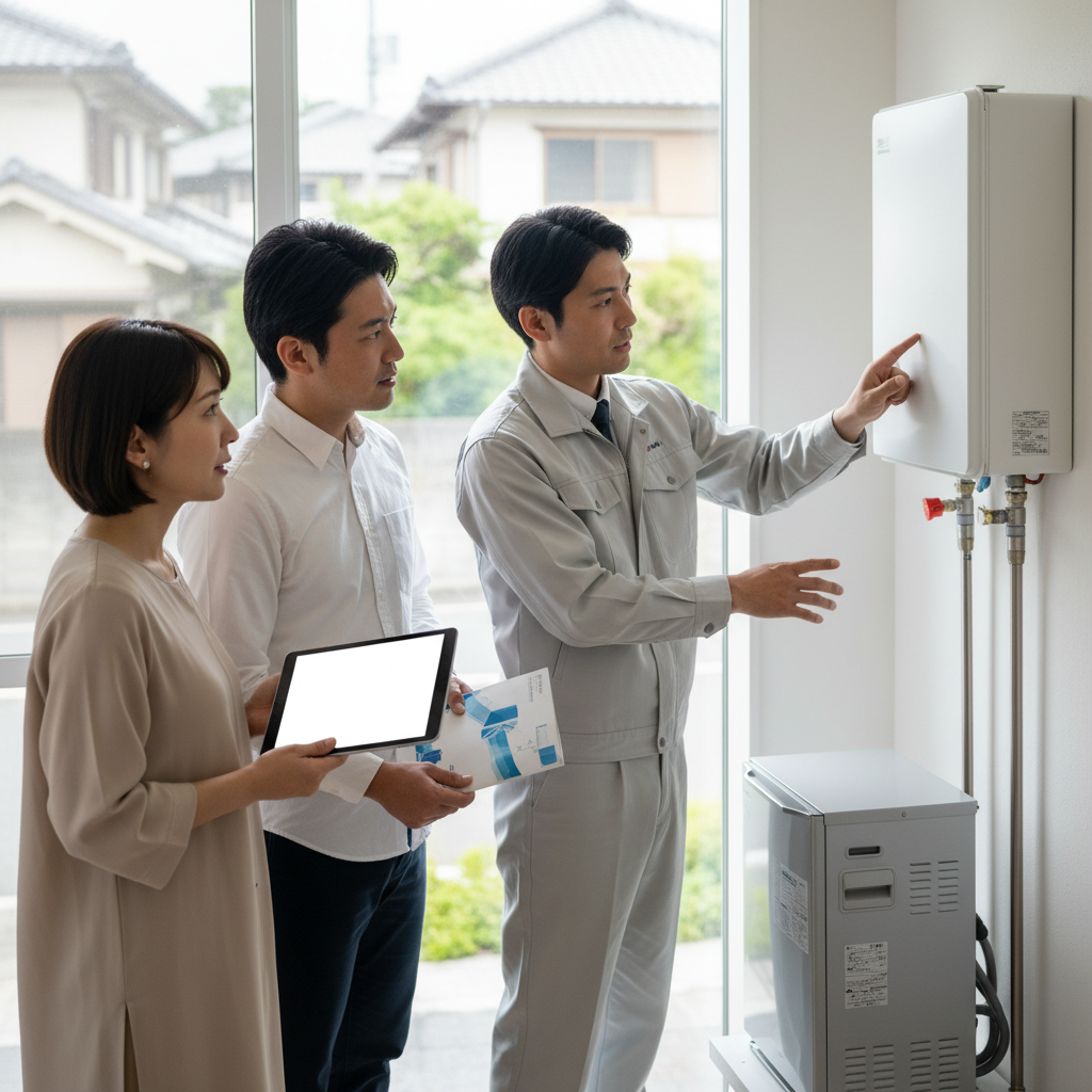 給湯器の交換はどこに頼めばいいですか？に関する画像