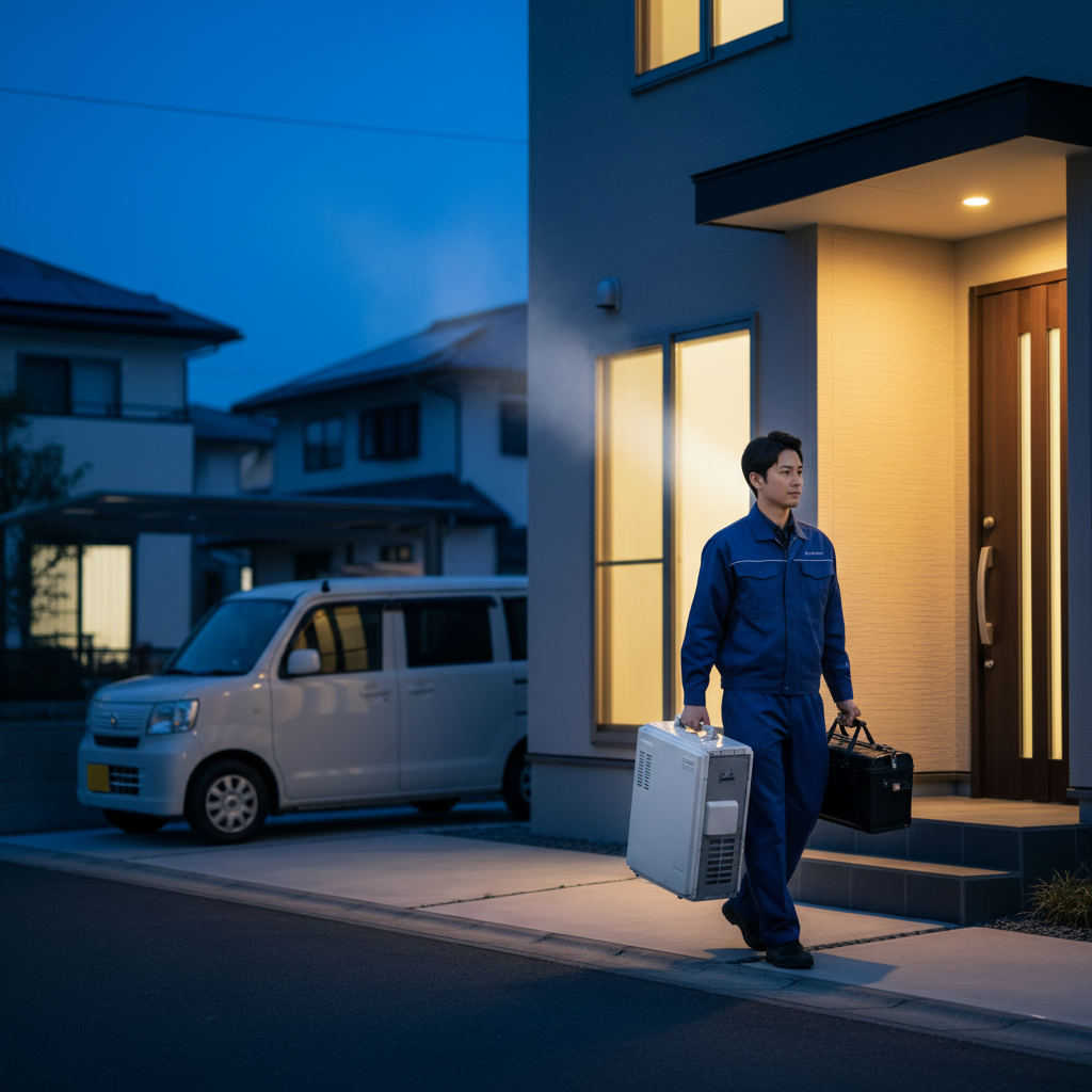 給湯器 駆けつけサービスとミズテック 給湯器の評判に関する画像